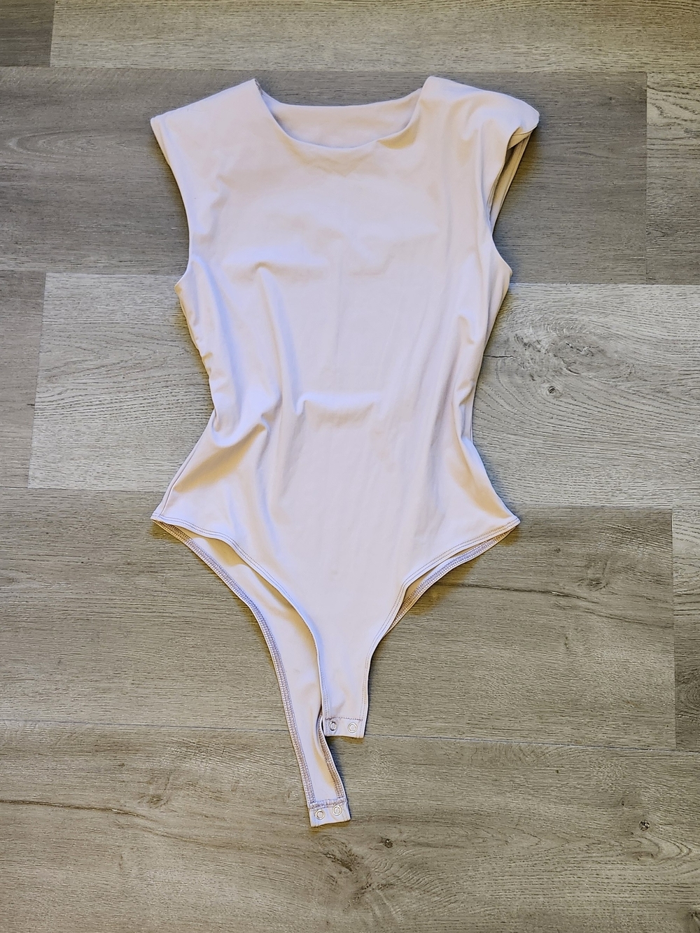 Sleeveless Light Pink Women's Bodysuit